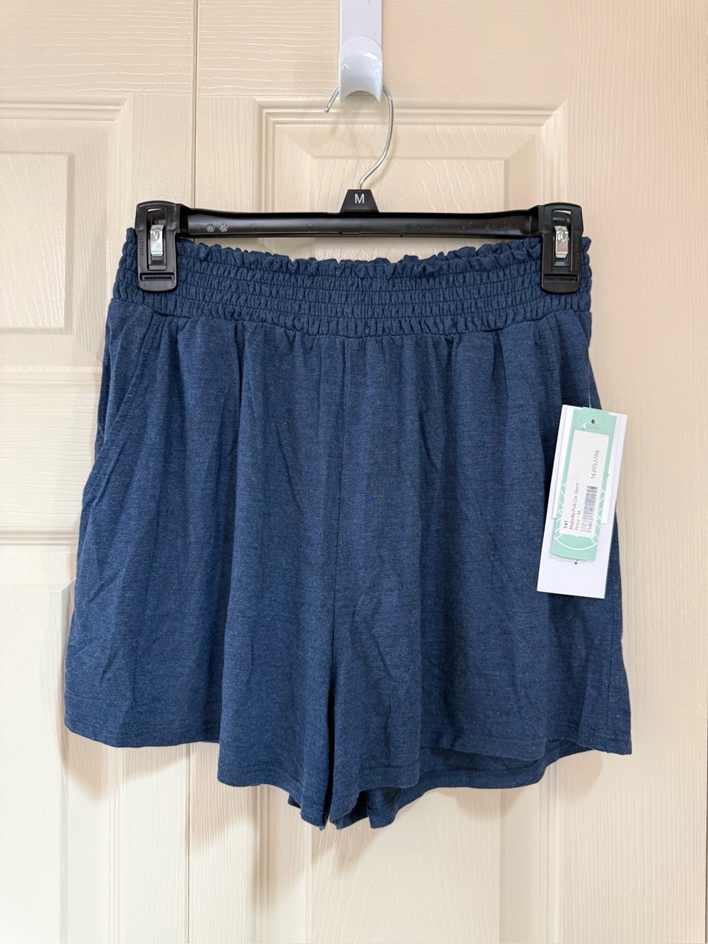 NWT Stitch Fix Threads 4 Thought T4T Pull-On Navy Blue Shorts